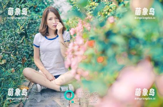 QingDouKe青豆客 - 这一系列的美图简直就是胜利的甜心宣言，雨婷goddess你太会玩儿了吧！
