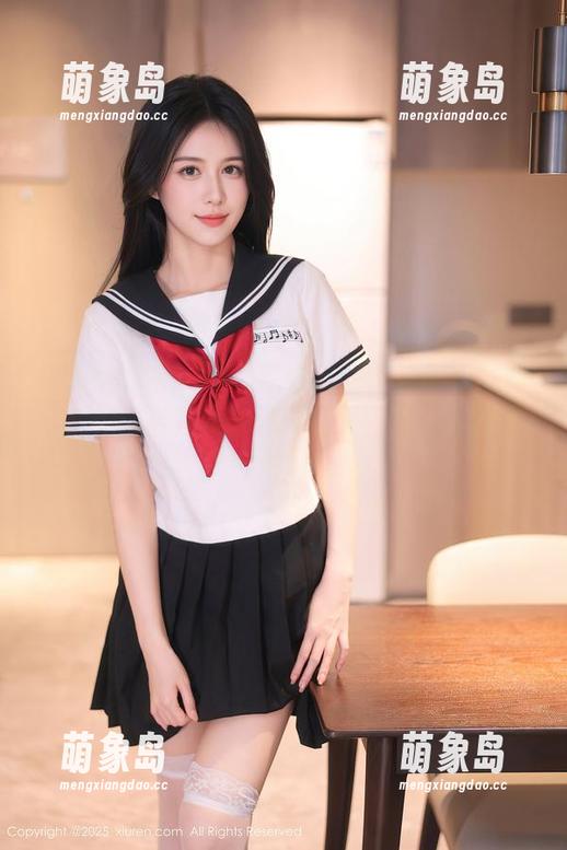 Xiuren秀人网 - 黑白调调里的全套写真，Nono酱真该靠这吃饭了，呵，太绝了吧？