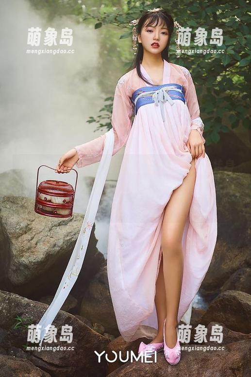 尤蜜荟 - 张茜茹最新夏日图集：哟，转身的一刻真让人想多看几眼，但内心毫无波动……