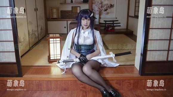 柘烟Zuken的“今天又更新”的和服cos，你猜猜今天拍了哪个方位？