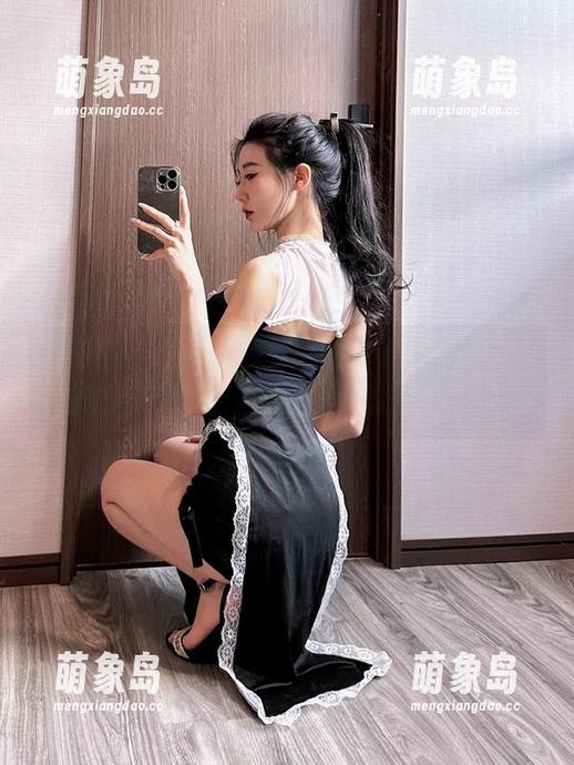微密圈 - 哎呦，最新美图中黎允熙baby的灰色后妈裙，实在让人想多个回合...